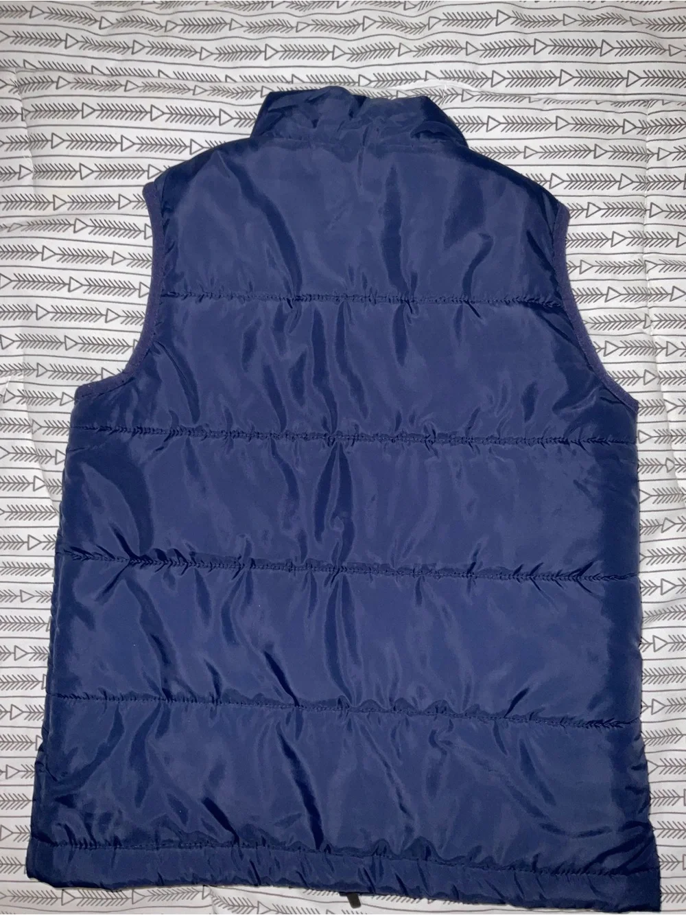 Nike Kids Navy & Royal Blue Colorblock Puffer Vest